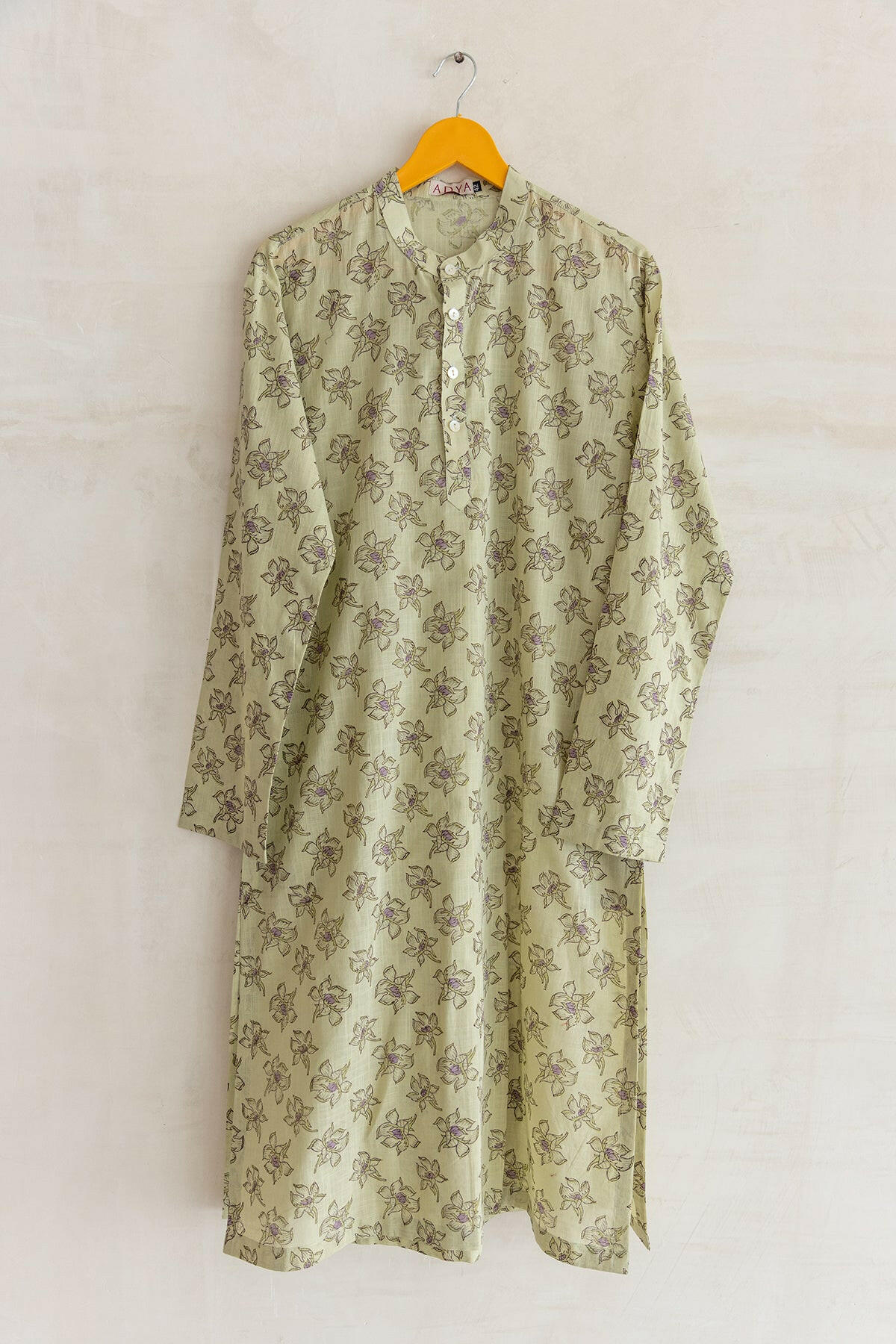 Mint Mosaic Men's Kurta