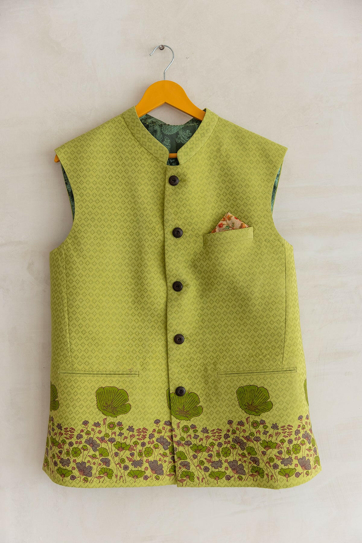 Parrot Green Men's Bundi