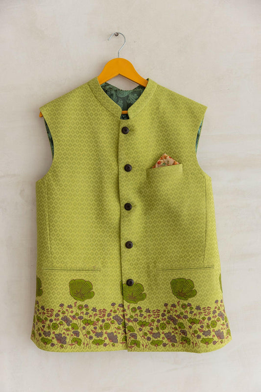 Parrot Green Men's Bundi