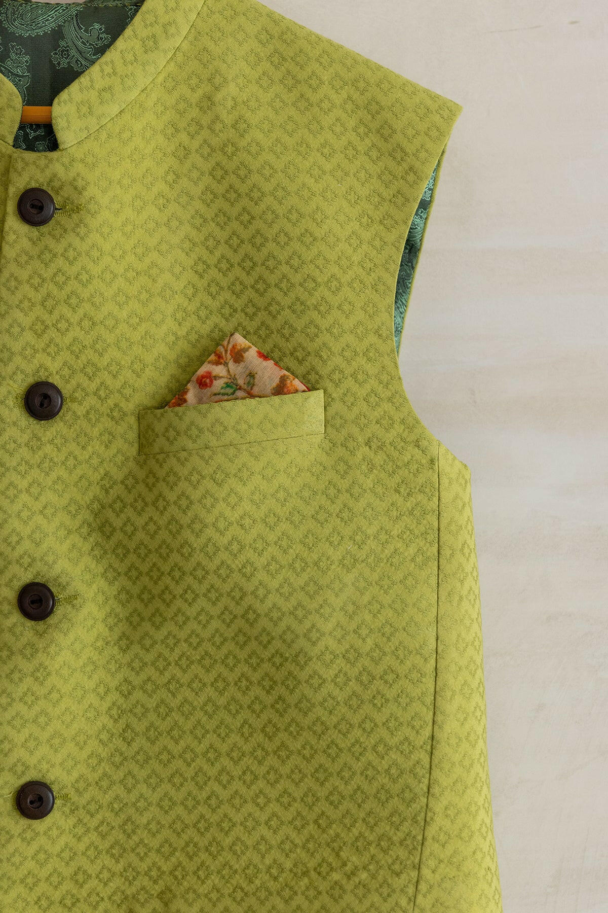 Parrot Green Men's Bundi