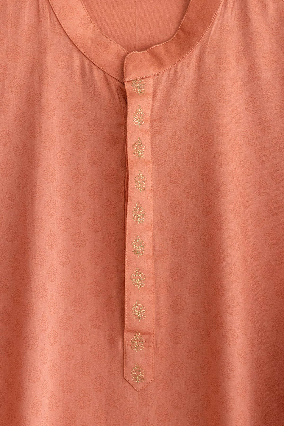 Light Coral Men's Kurta