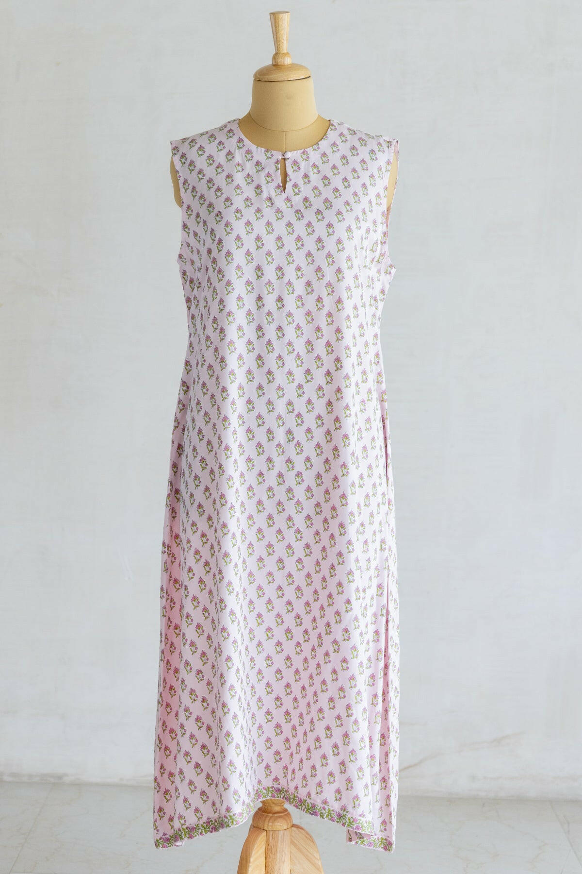 Rainbow Kota Silk Kurta