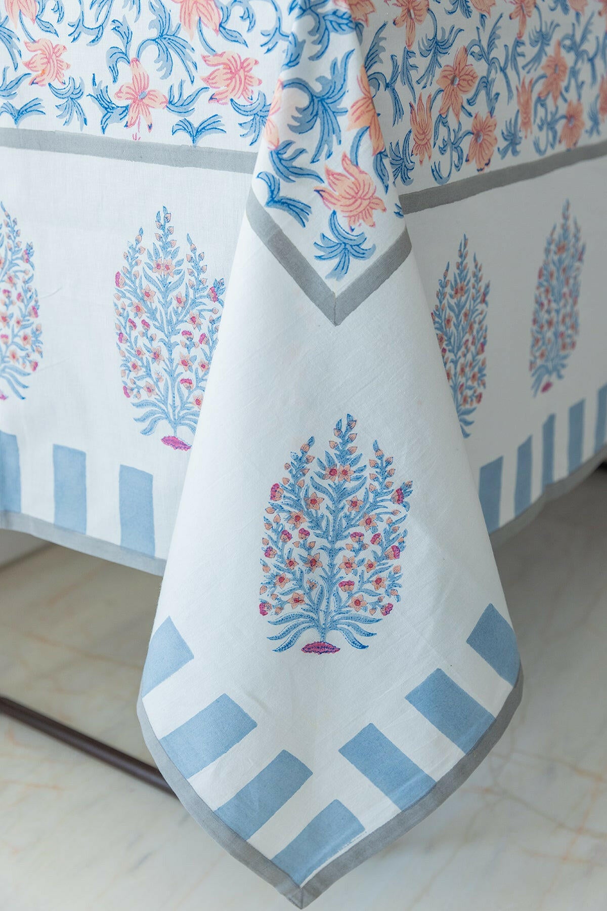 Niagara Blue Table Cover