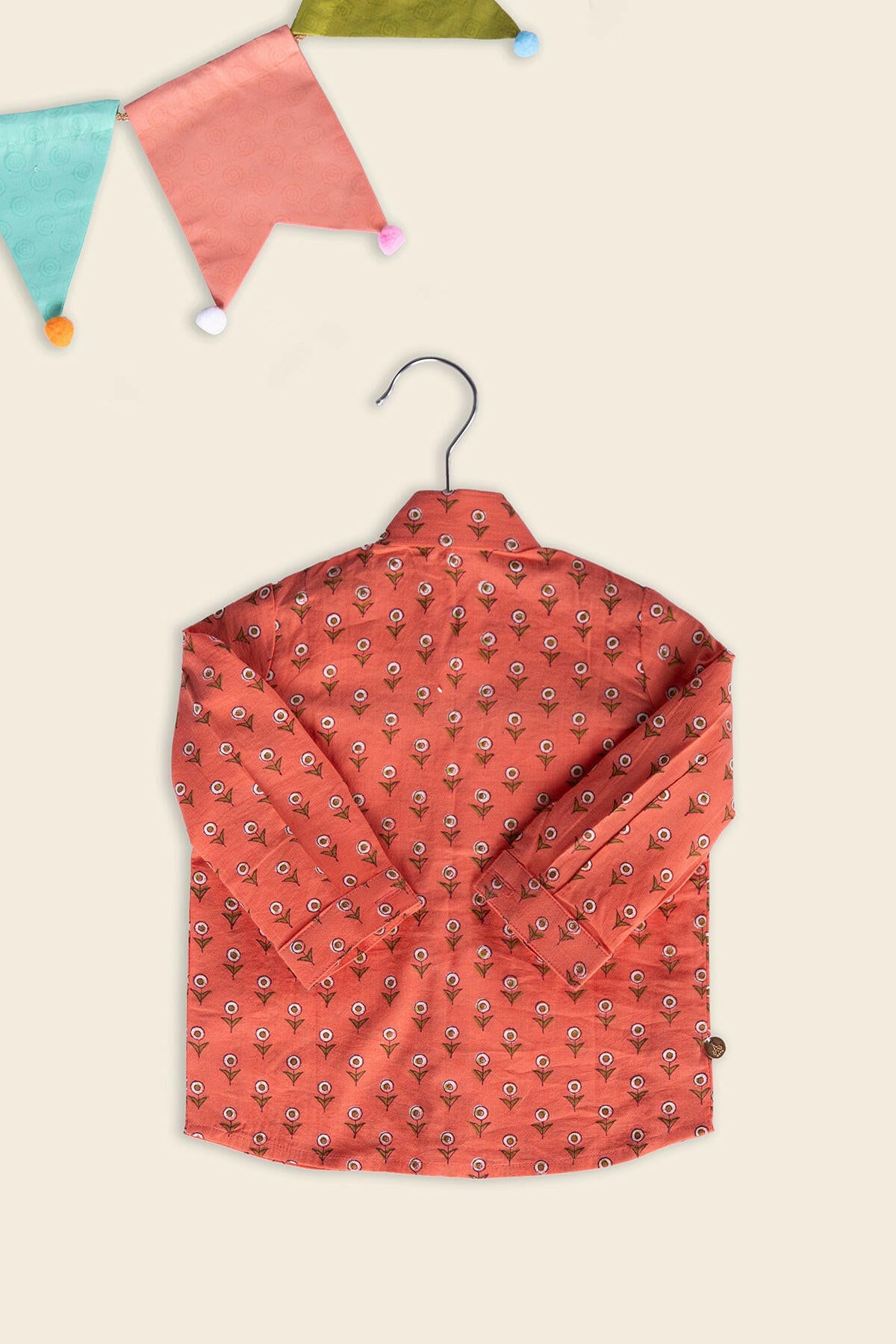 Floral Peach Shirt
