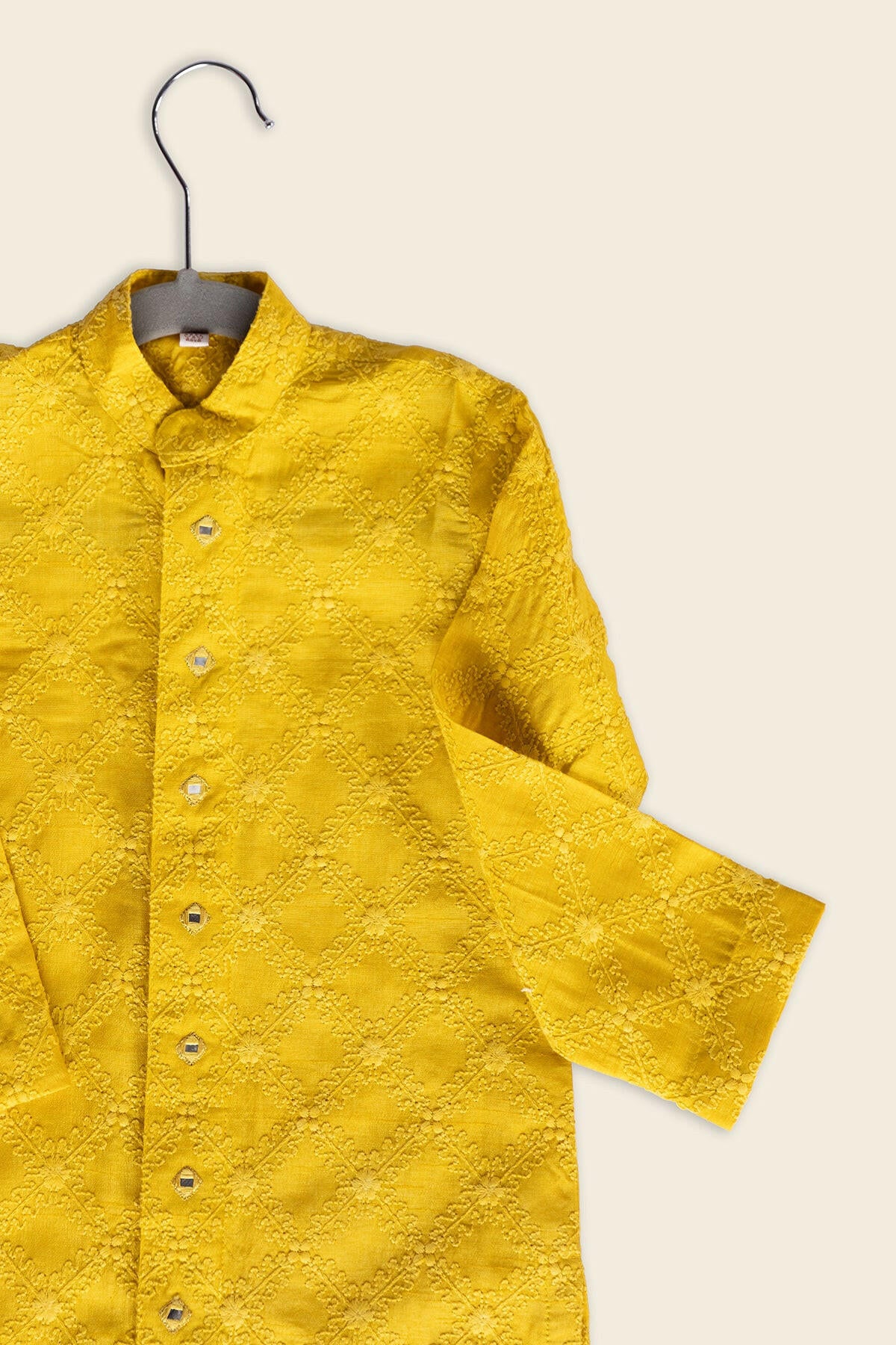Lemon Chrome Sherwani set