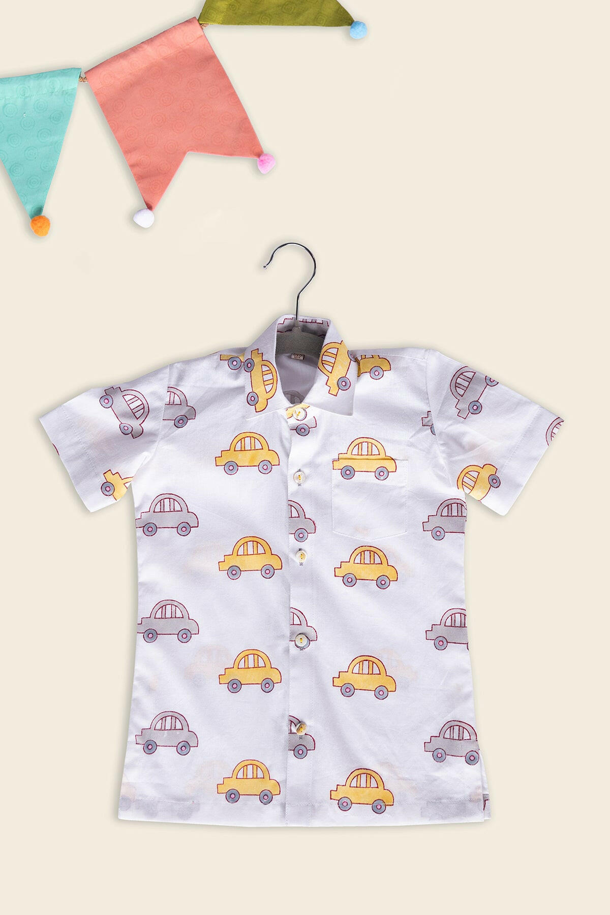 Primrose Yellow Car Shirt