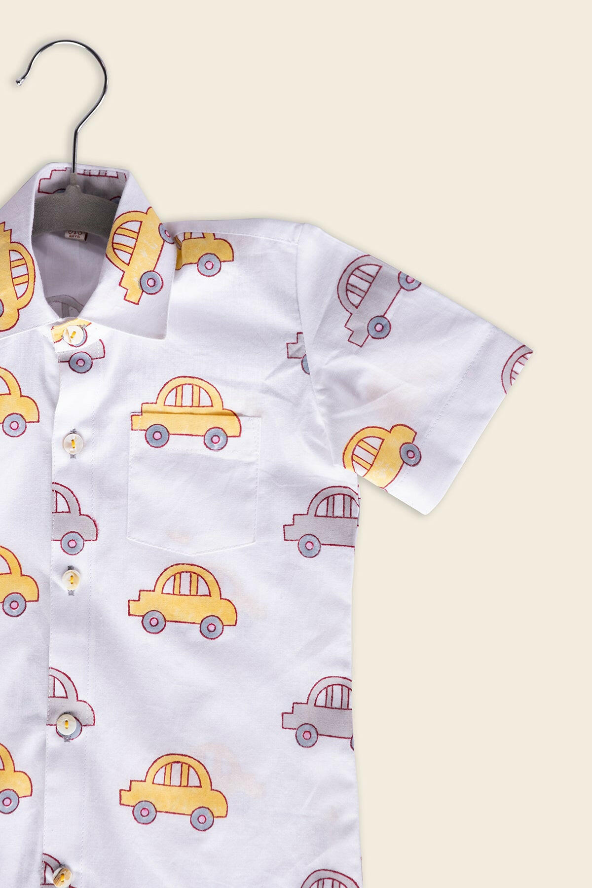 Primrose Yellow Car Shirt