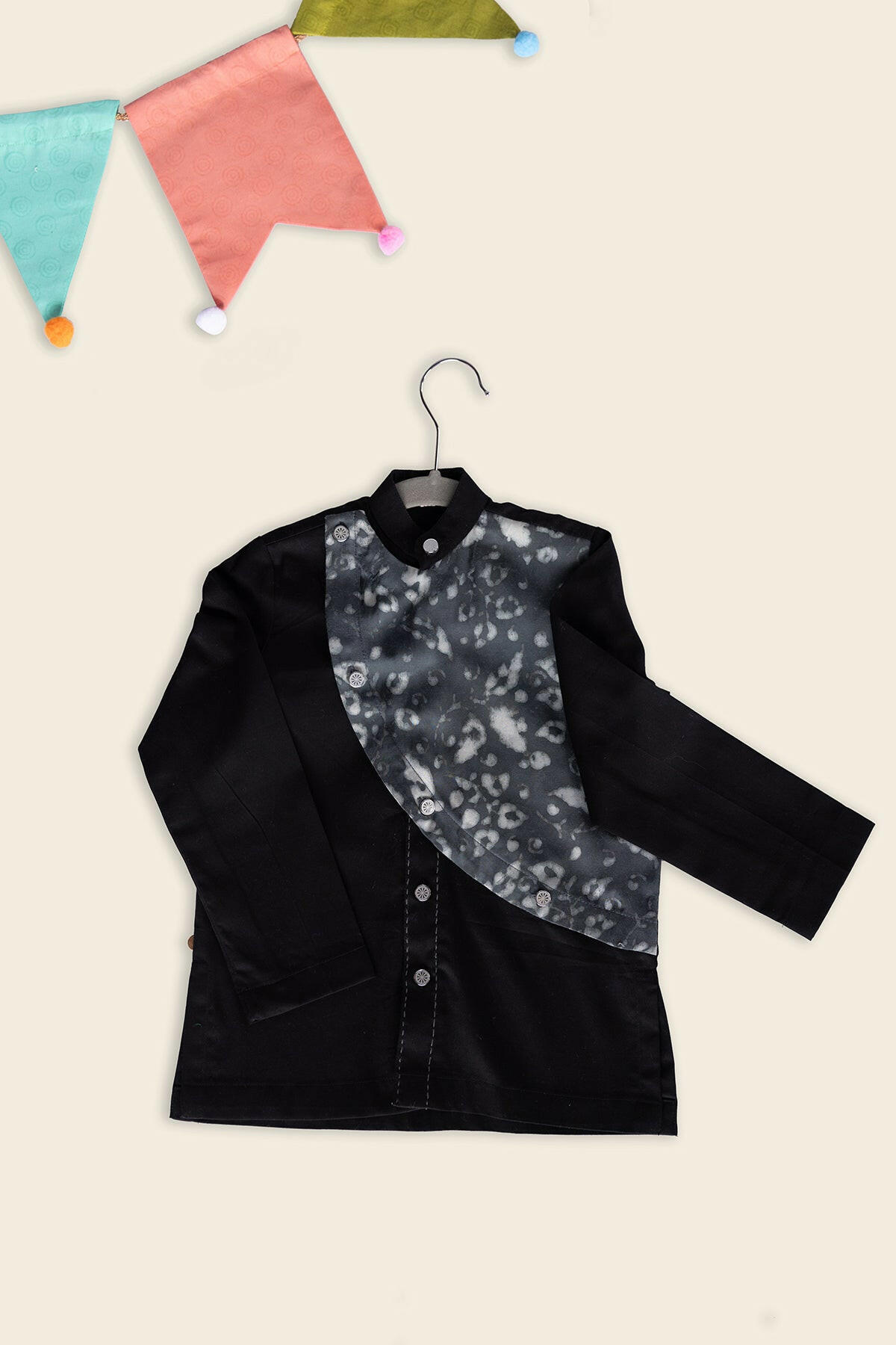 Lava Smoke Kurta