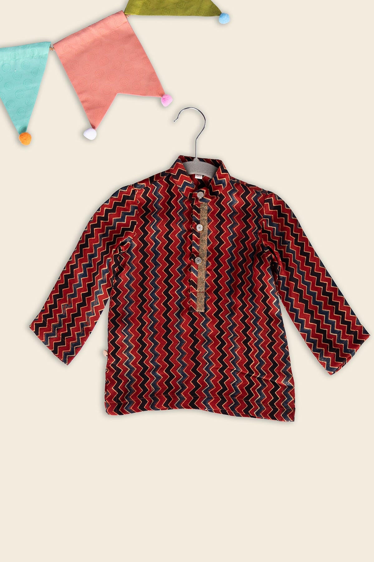 Viva Magenta Chevron Kids Apparel