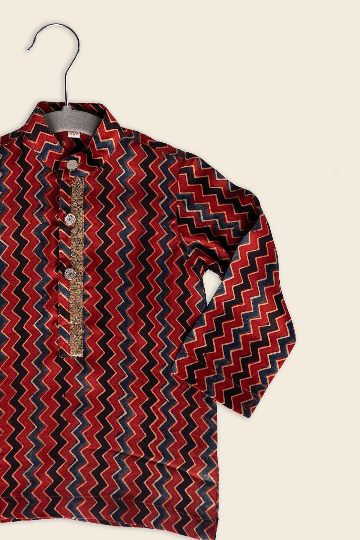 Viva Magenta Chevron Kids Apparel