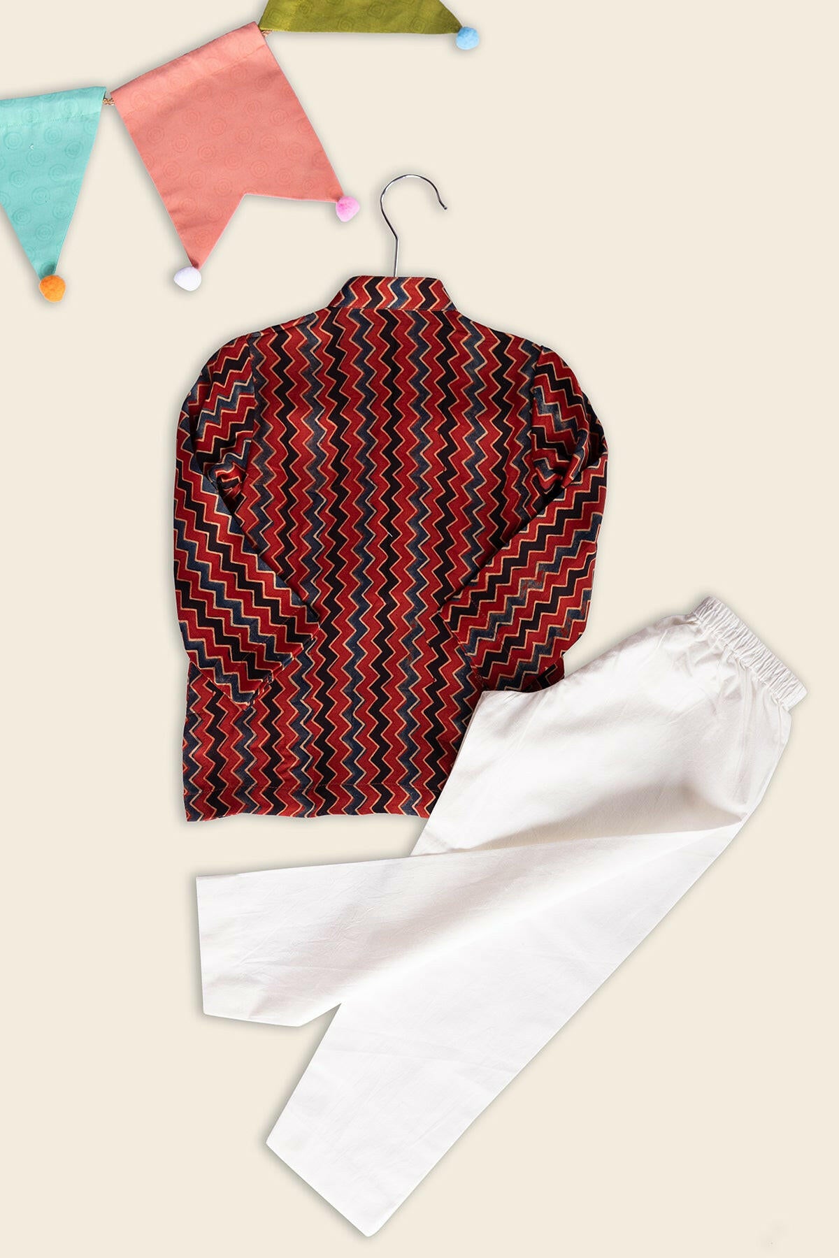 Viva Magenta Chevron Kids Apparel