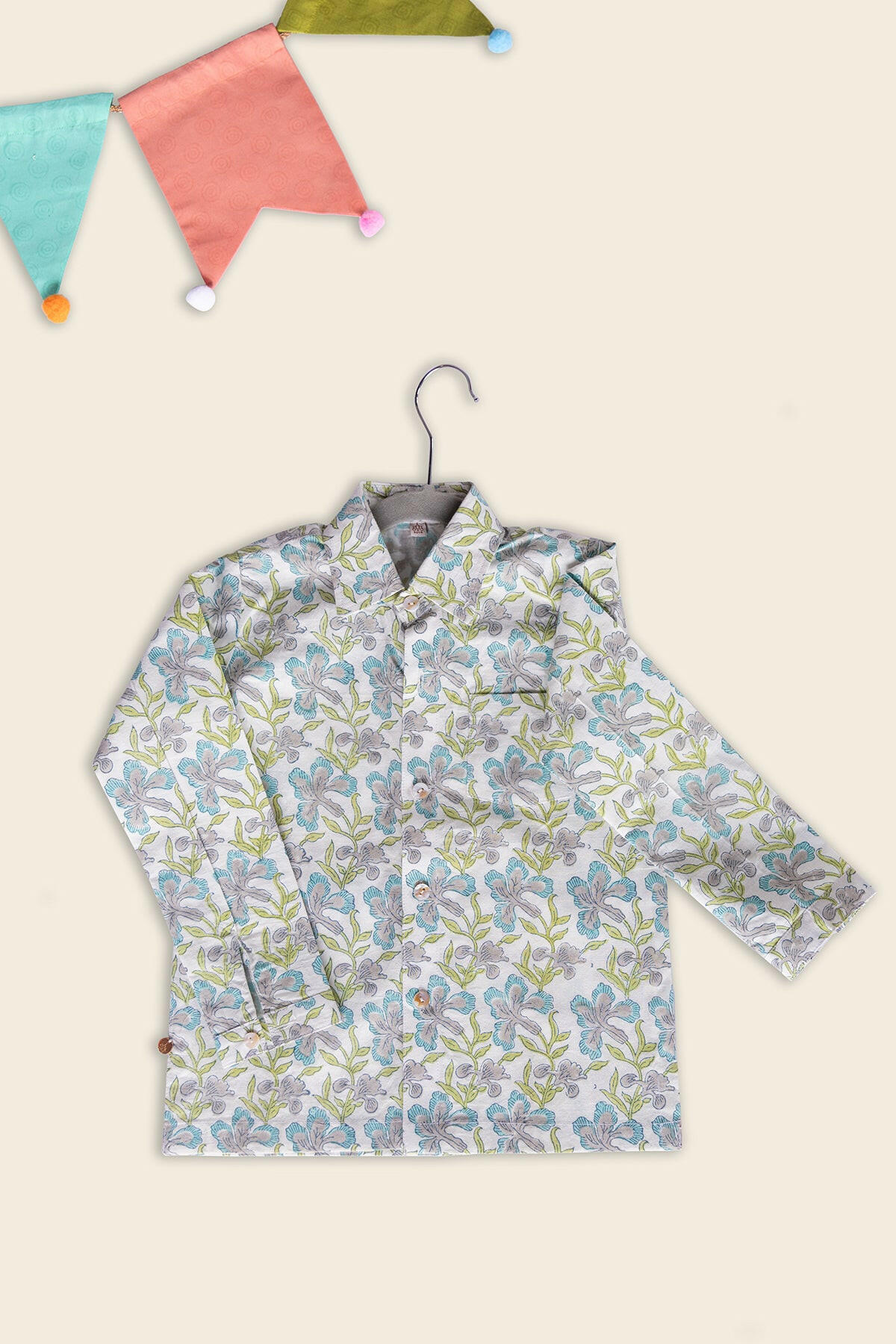 Peapod & Silver Cloud Shirt