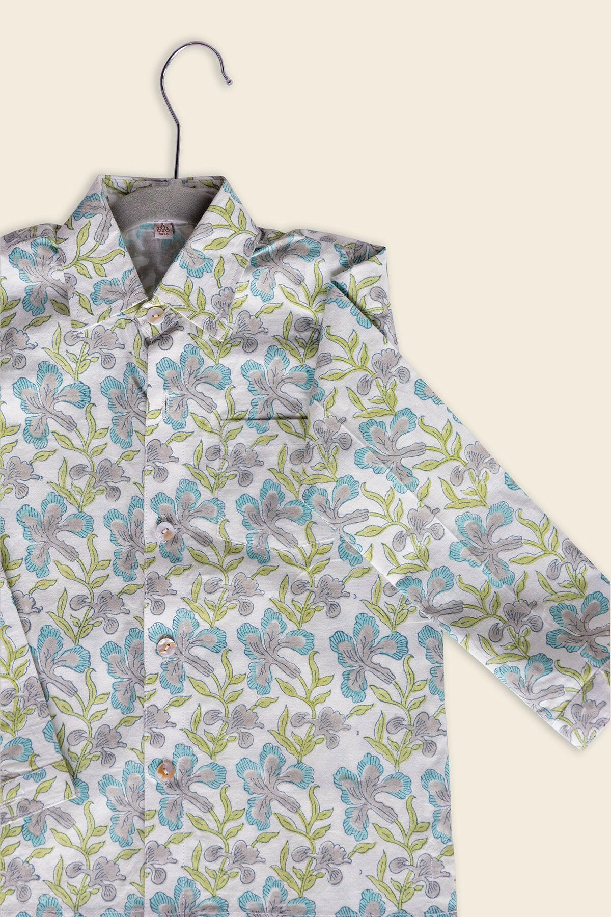 Peapod & Silver Cloud Shirt