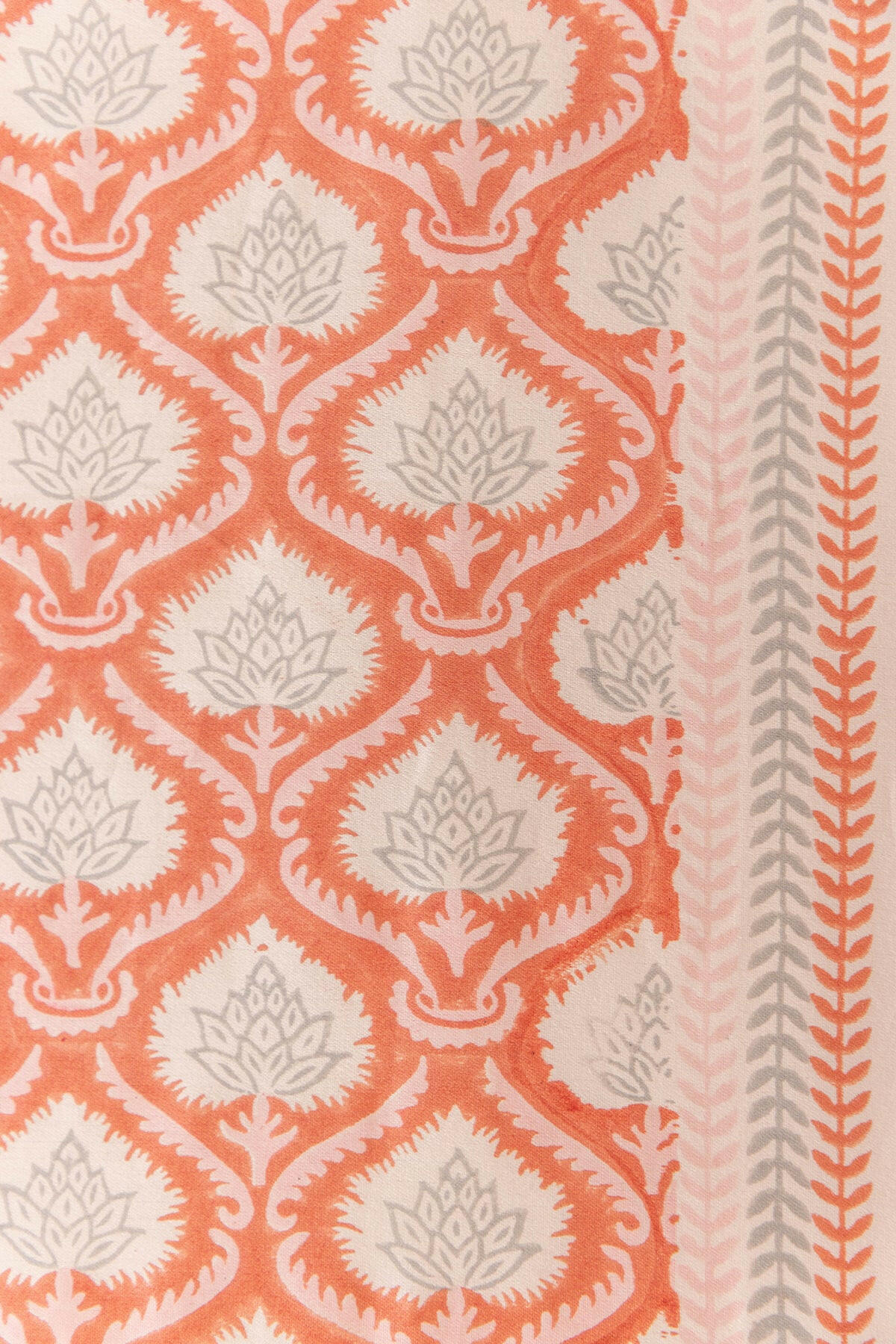 Spanish Carmine Cotton Bedcover