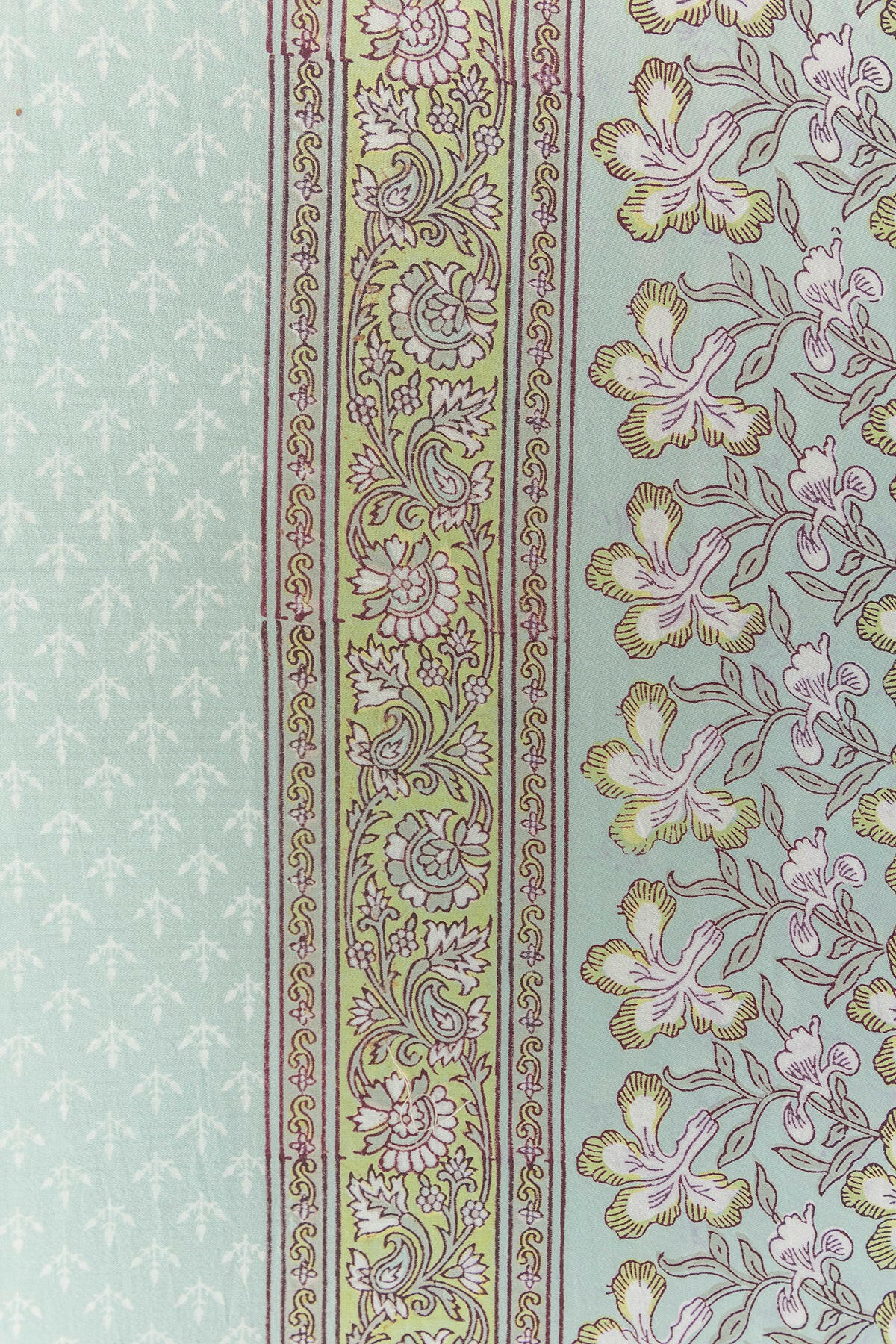 Spearmint Green Cotton Bedcover