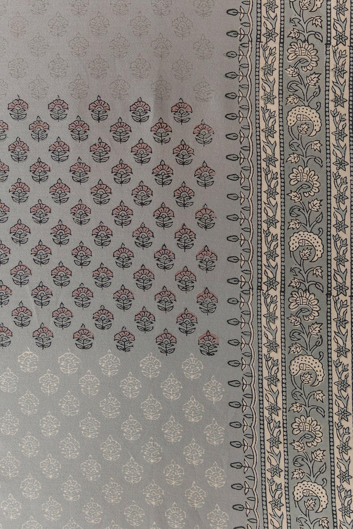 Shadow Grey Cotton Bedcover