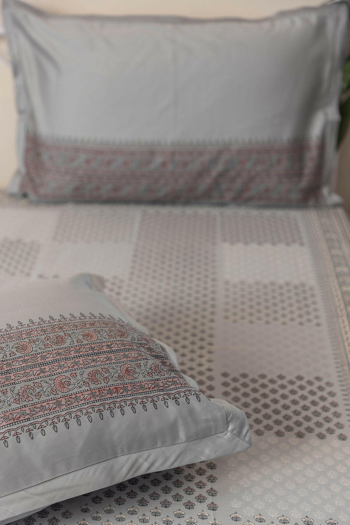 Shadow Grey Cotton Bedcover