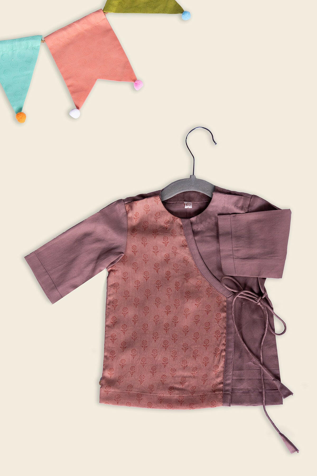 Chocolate Brown Angrakha