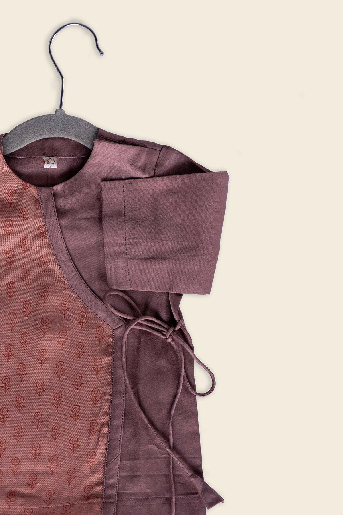 Chocolate Brown Angrakha