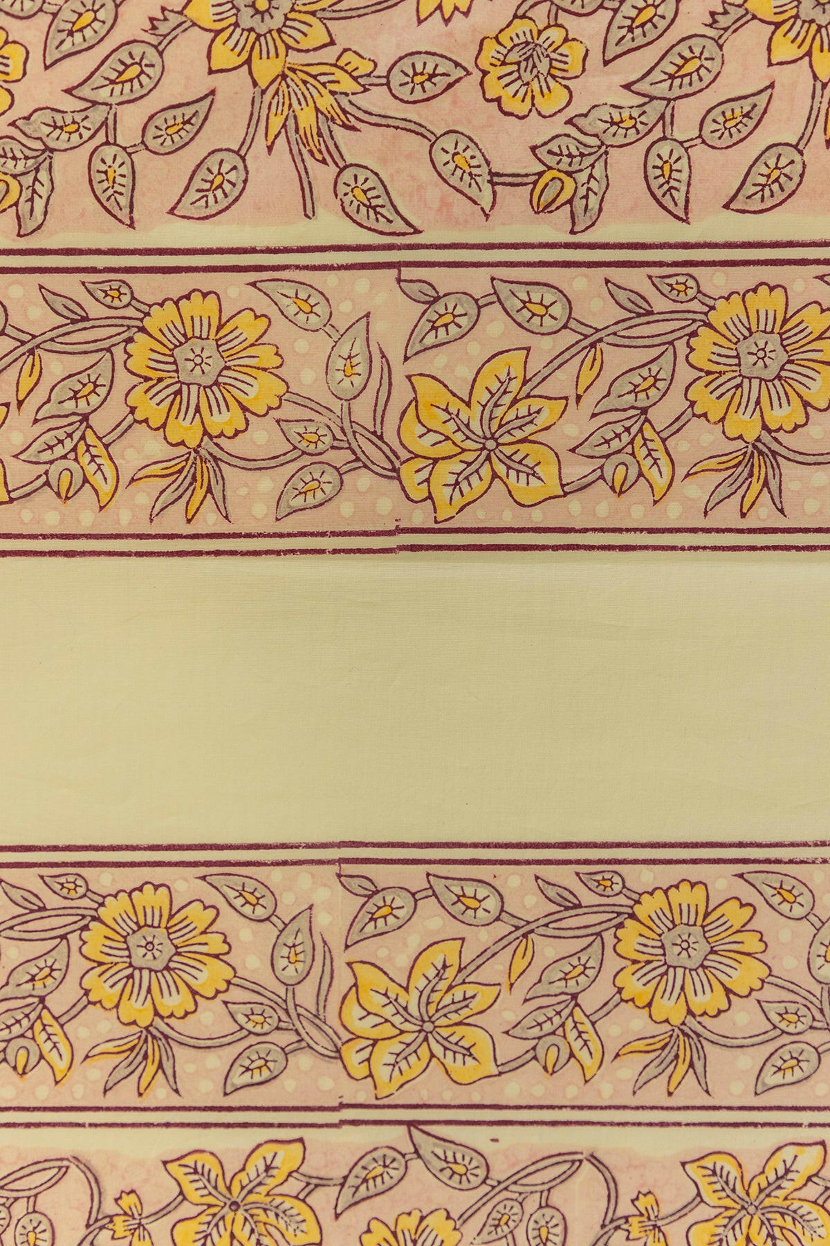 Macaroon Yellow Cotton Bedcover