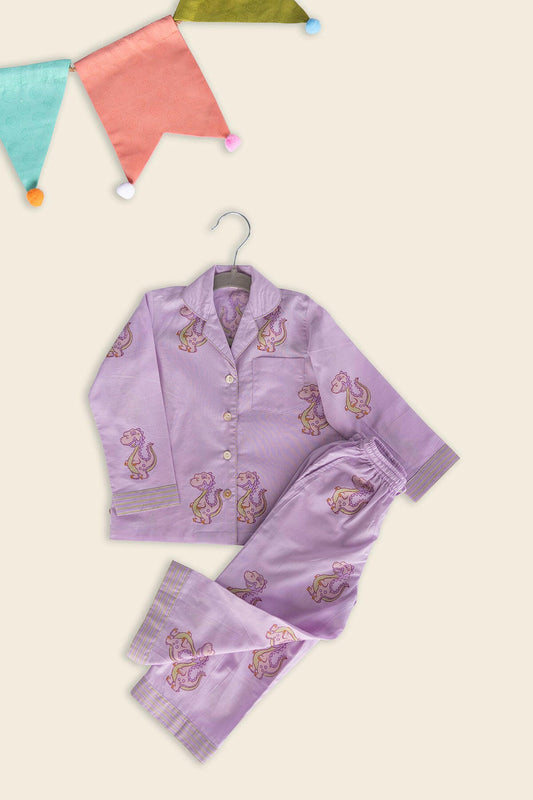 Dino Wonders Kids Night Suit