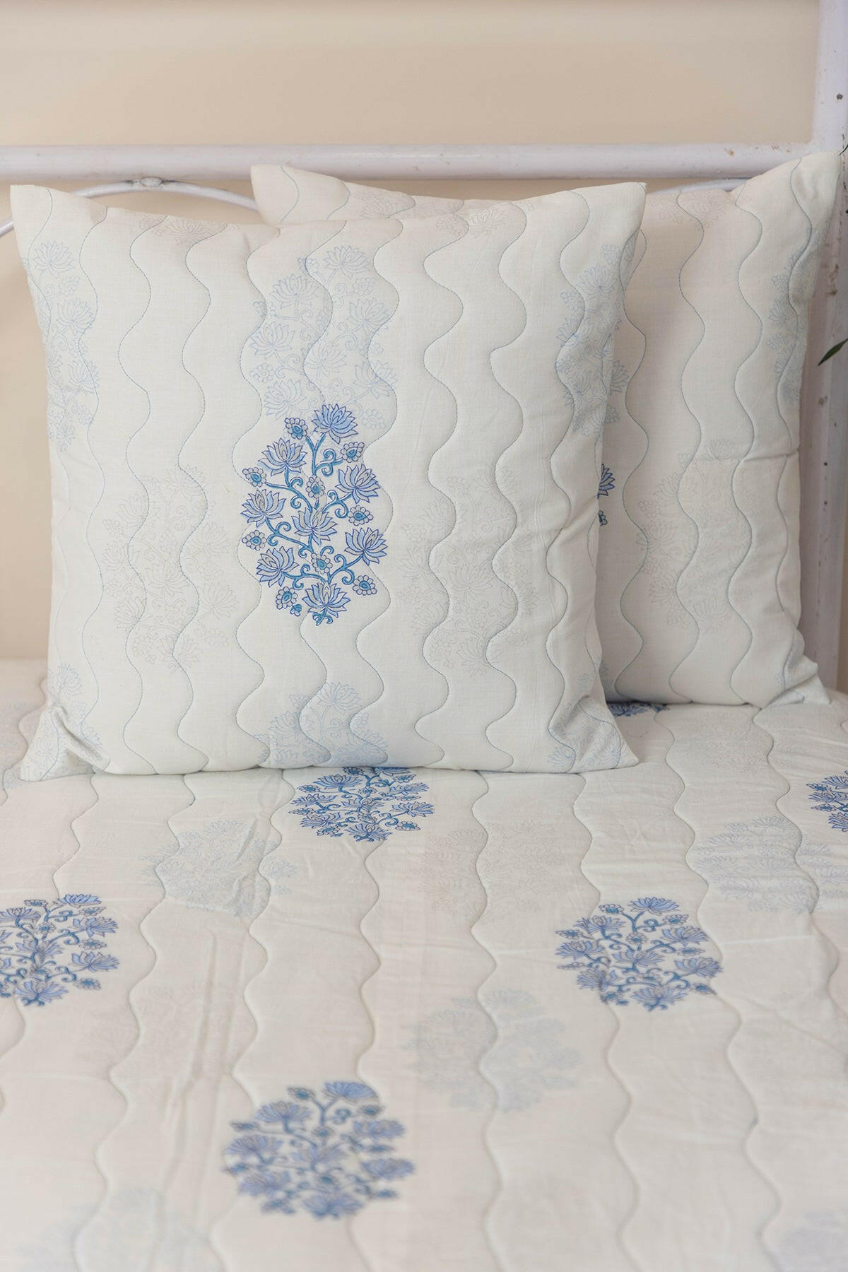 Secret Stems Quilted Bedcover