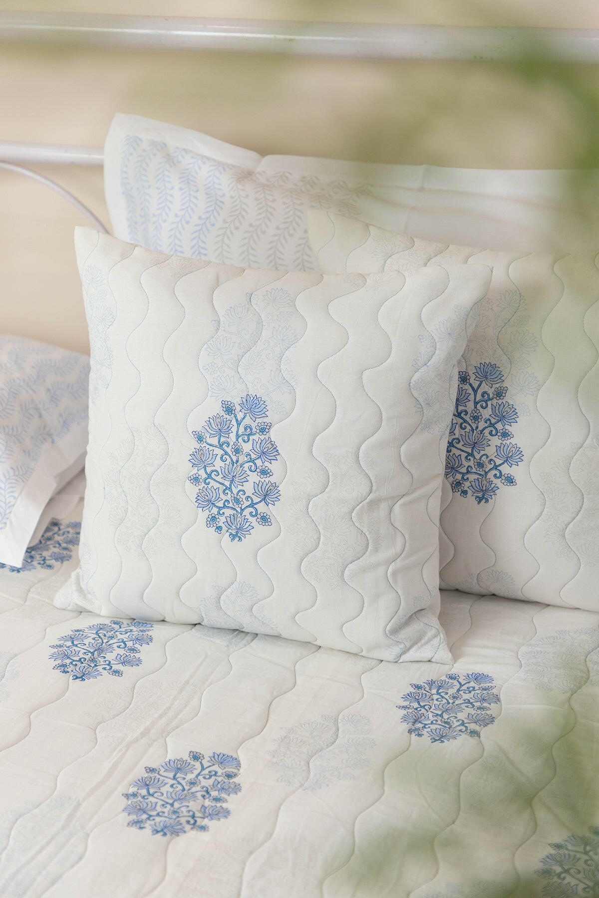 Secret Stems Quilted Bedcover
