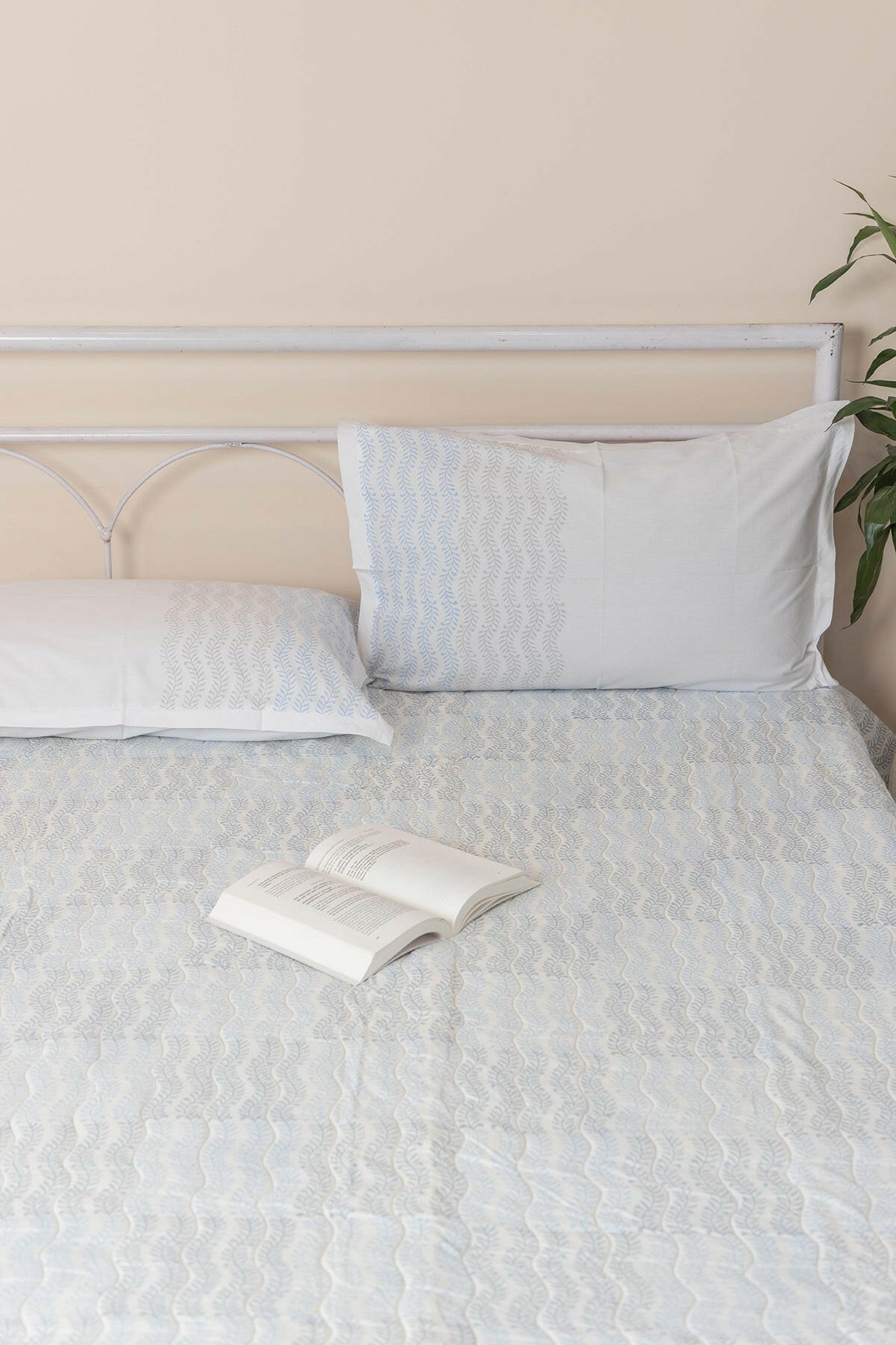 Secret Stems Quilted Bedcover