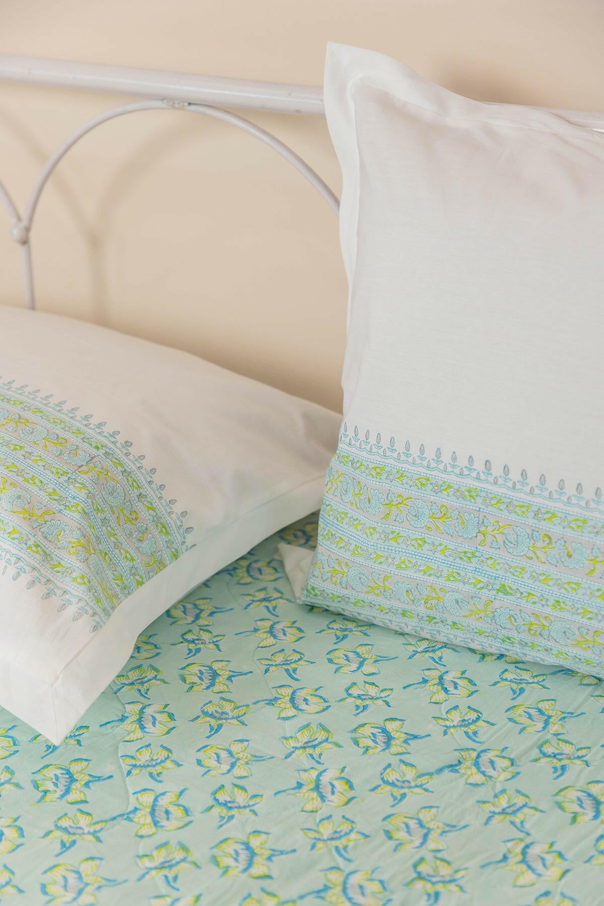 Make Me Blossom Quilted Bedcover
