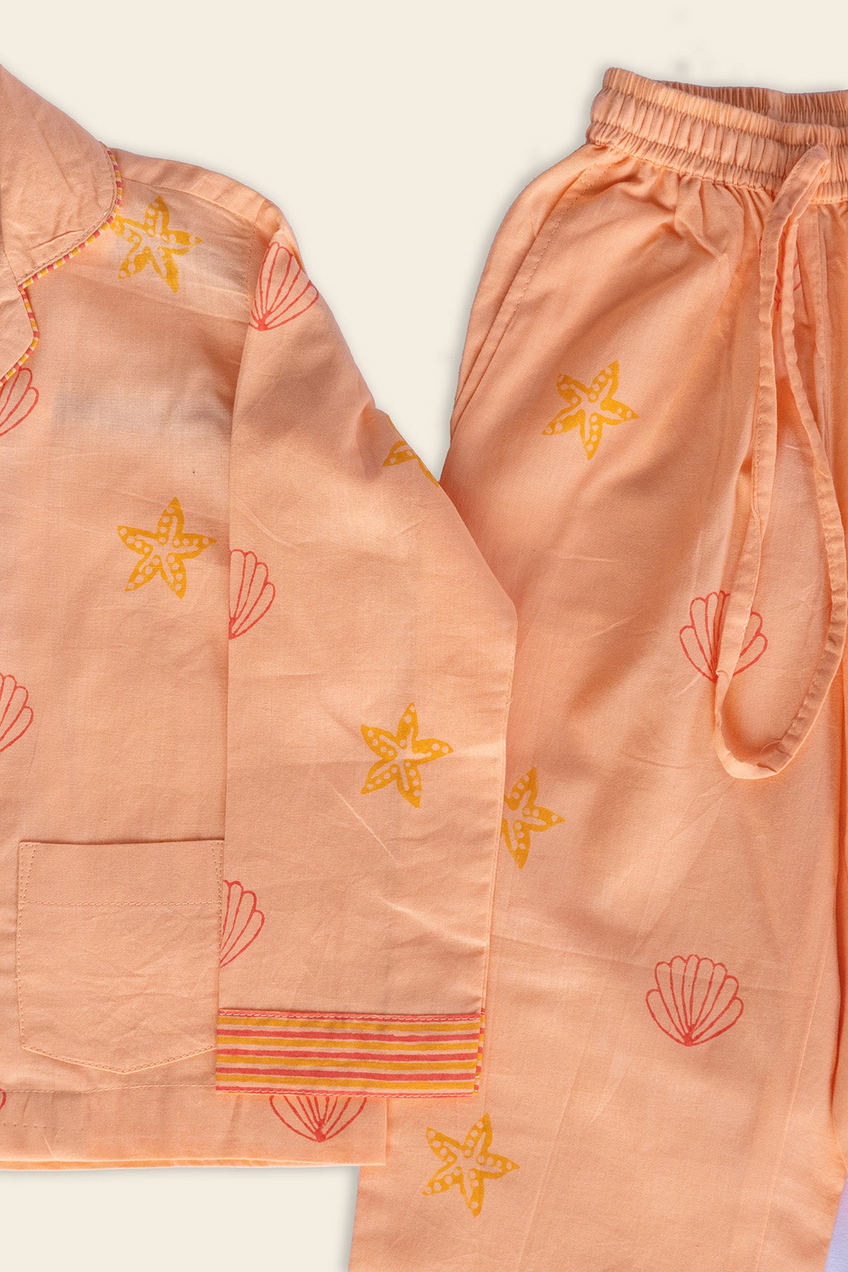 Little Kitten Kids Night Suit