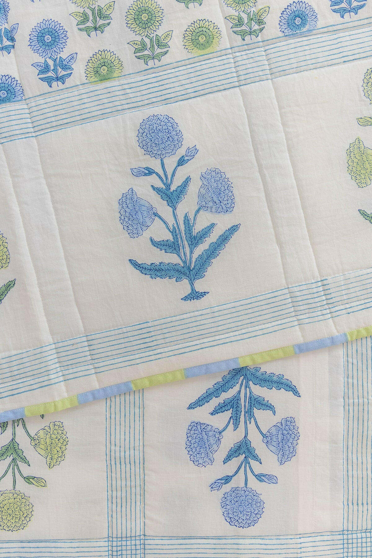 Tropical Bean Quilted Bedcover