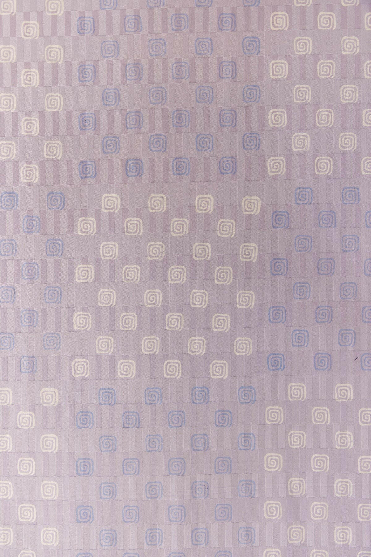 Lavender Stripes Cotton Bedcover