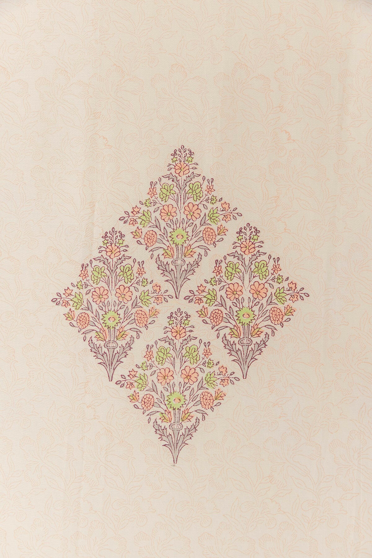 Lily White Cotton Bedcover