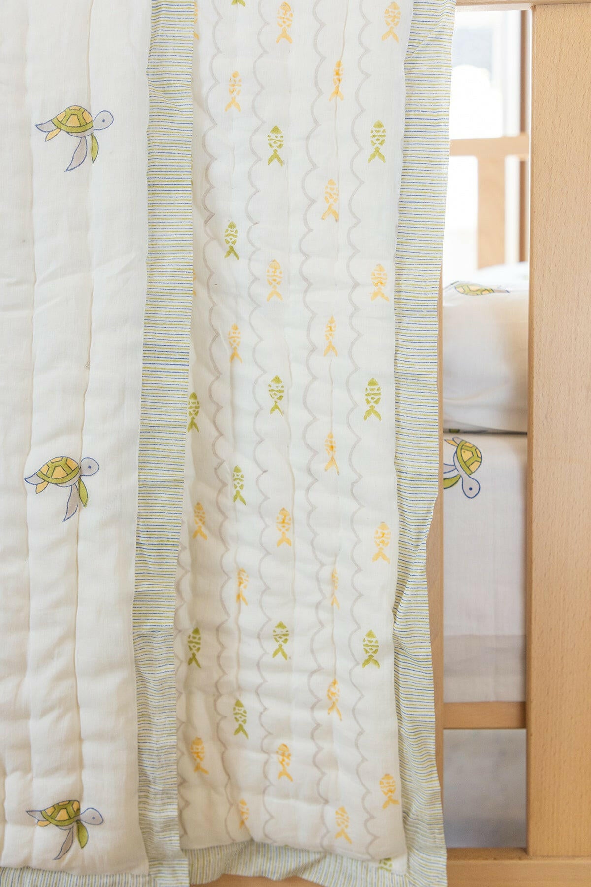 Tiny Turtle Baby Quilt