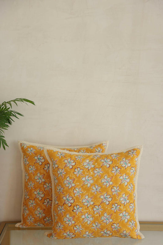 Mustard Yellow Cushions