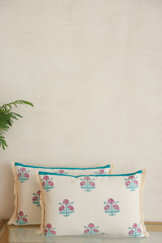 Marigold Cotton Cushion Cover Set