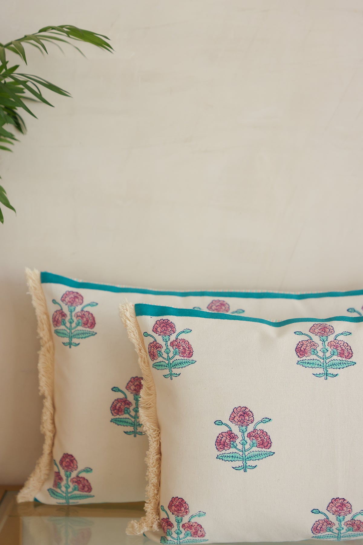 Marigold Cotton Cushion Cover Set