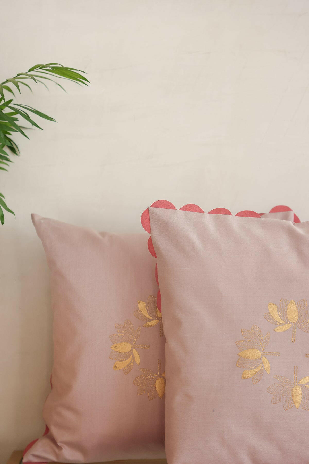 Tender Peach Cushion & Runner Set