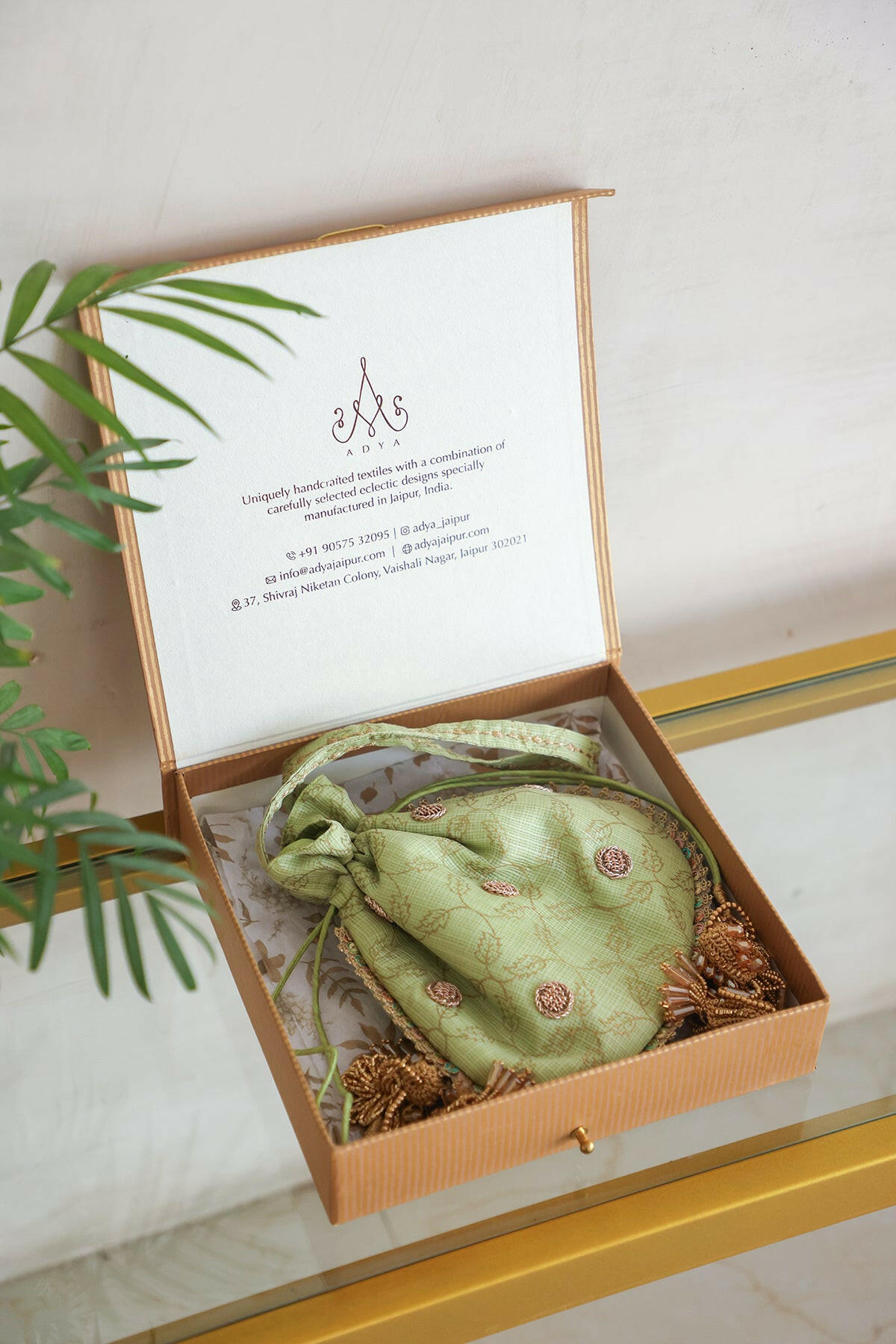 Kota Silk Potli Bag