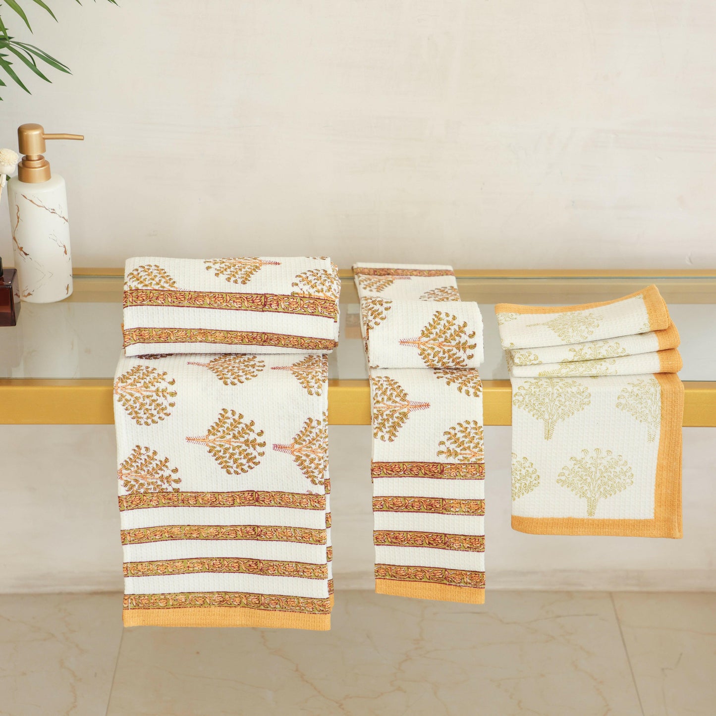 Palm Tree Towel Set