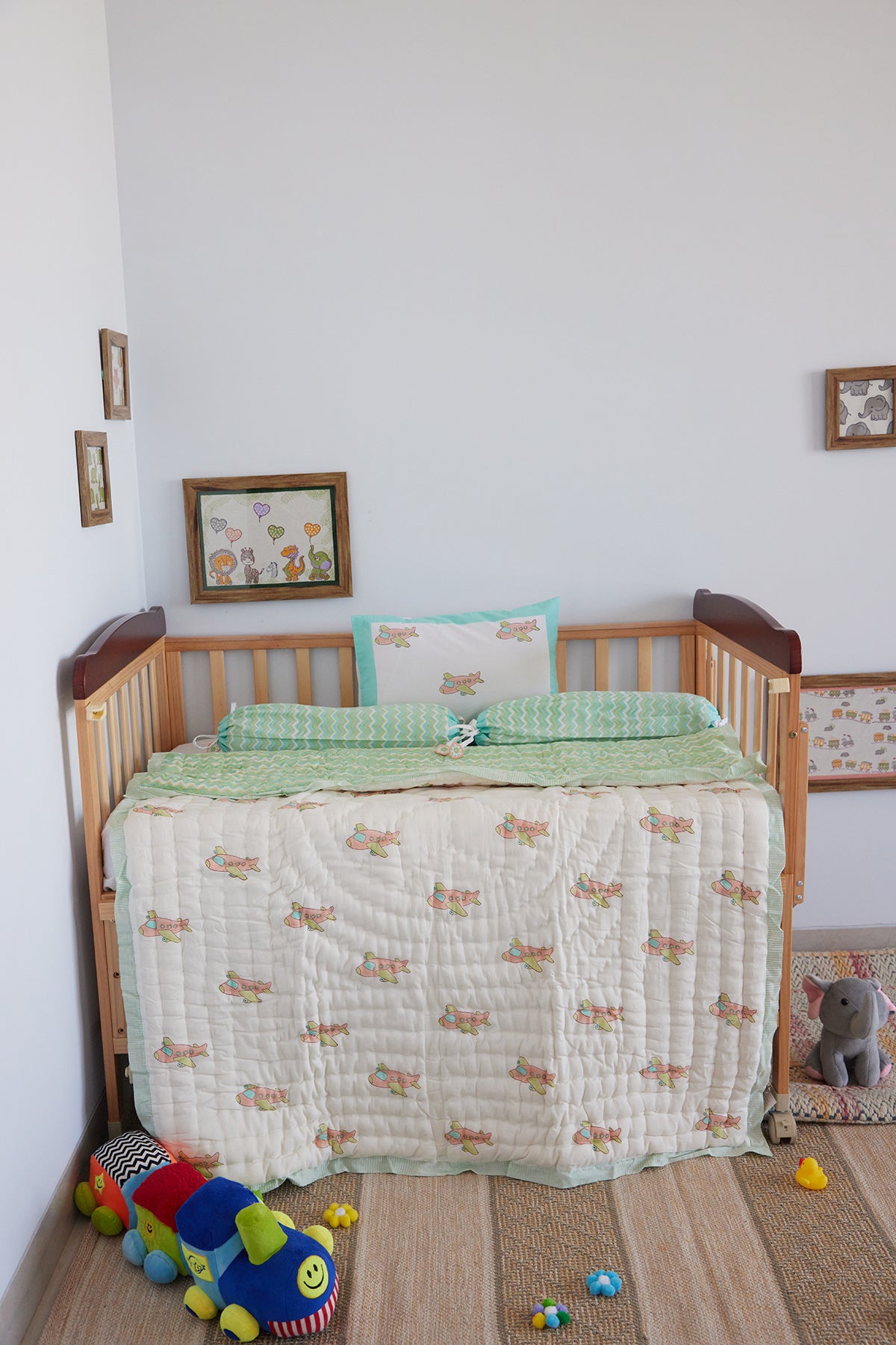 Baby Boeing Baby Quilt