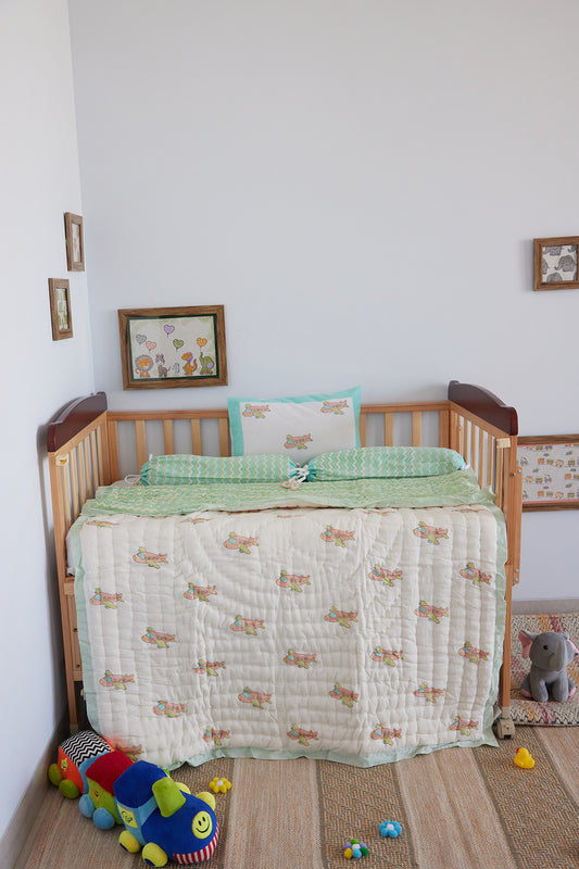 Baby Boeing Baby Quilt