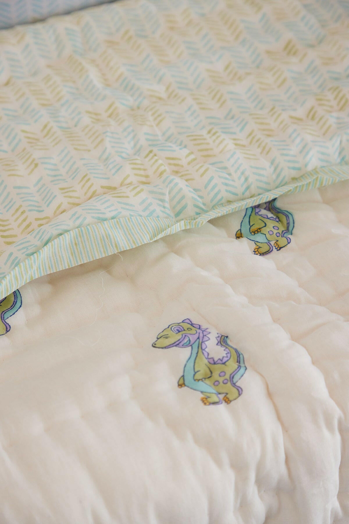 The Little Dino Cot Set