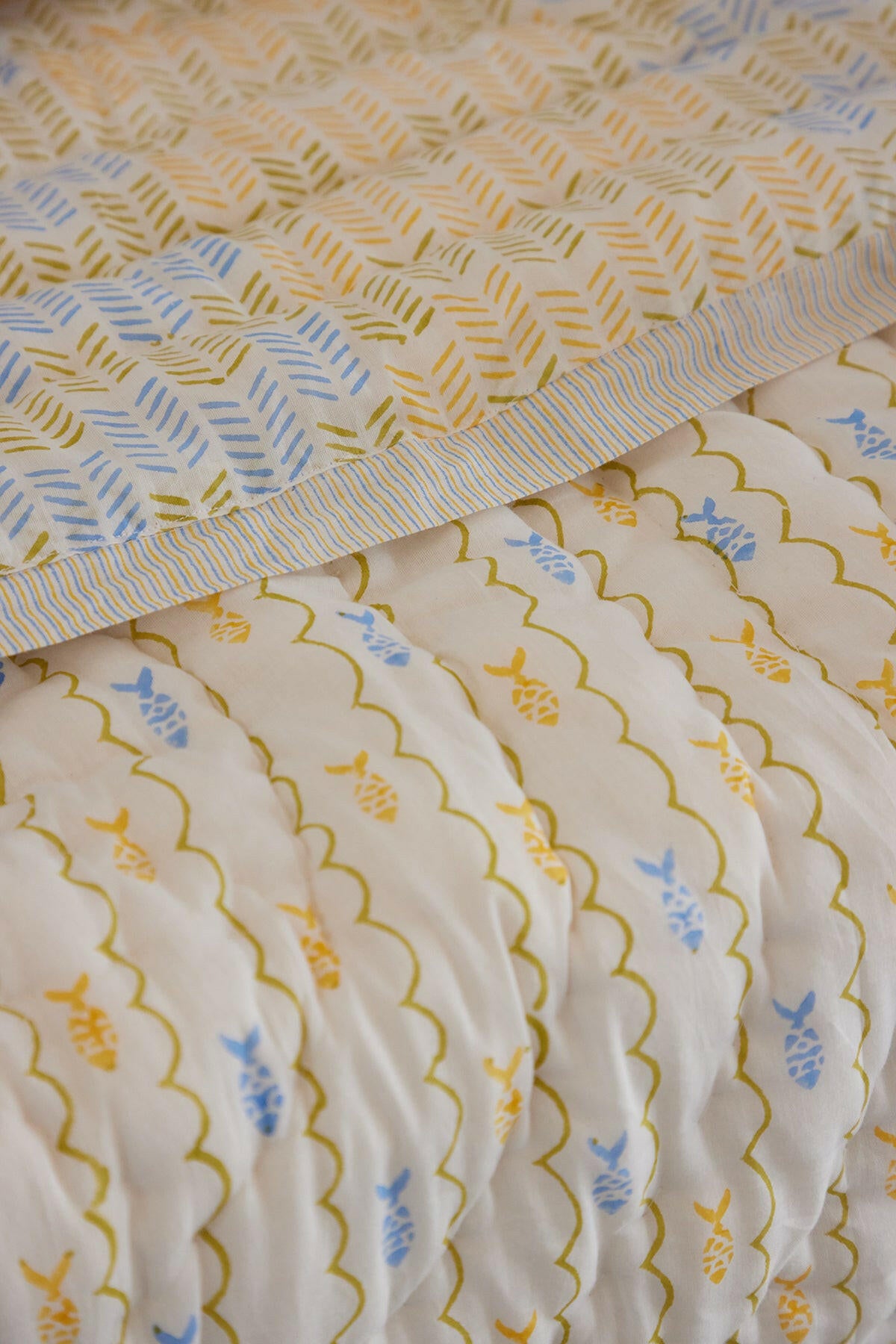 Funky Fish Cot Set