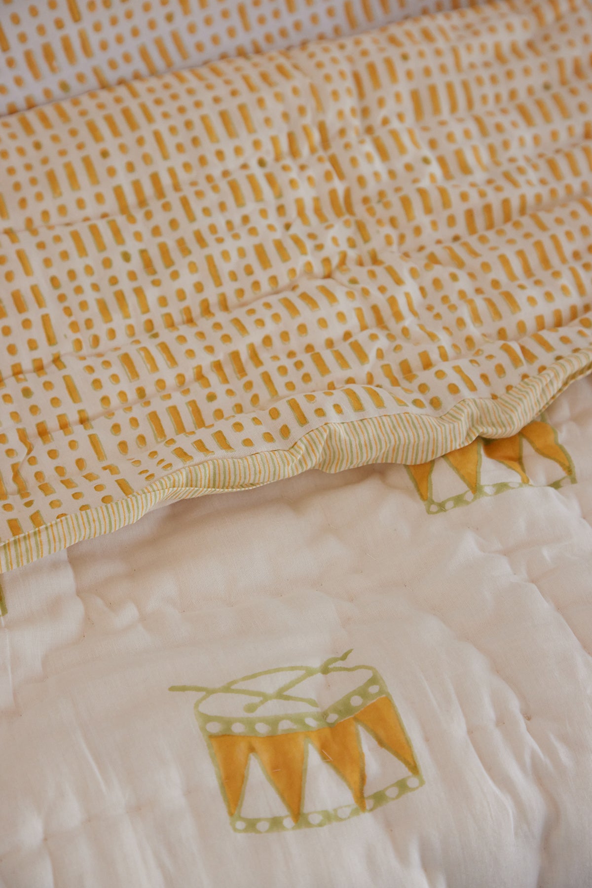 Party Drum Baby Quilt