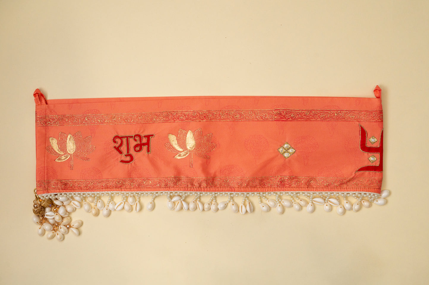 Festive Toran | Festive Subh Labh Pink Bunting