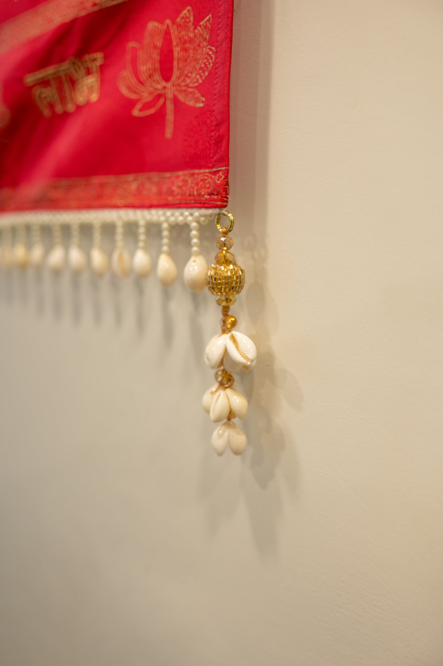 Festive Toran | Festive Subh Labh Red Bunting
