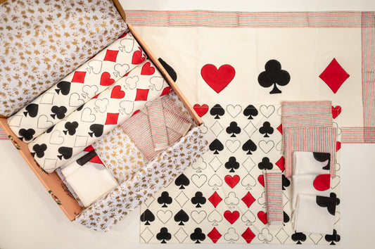 Poker Mania Dining Table Mat Set
