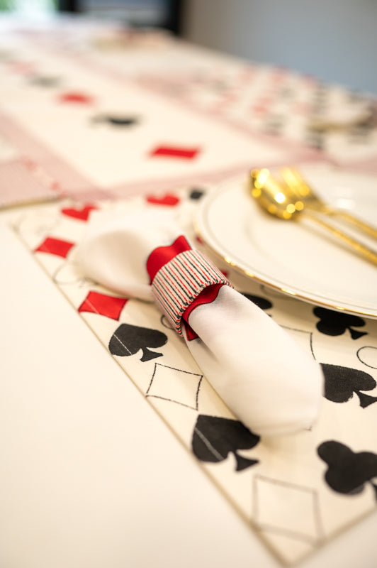 Poker Mania Dining Table Mat Set
