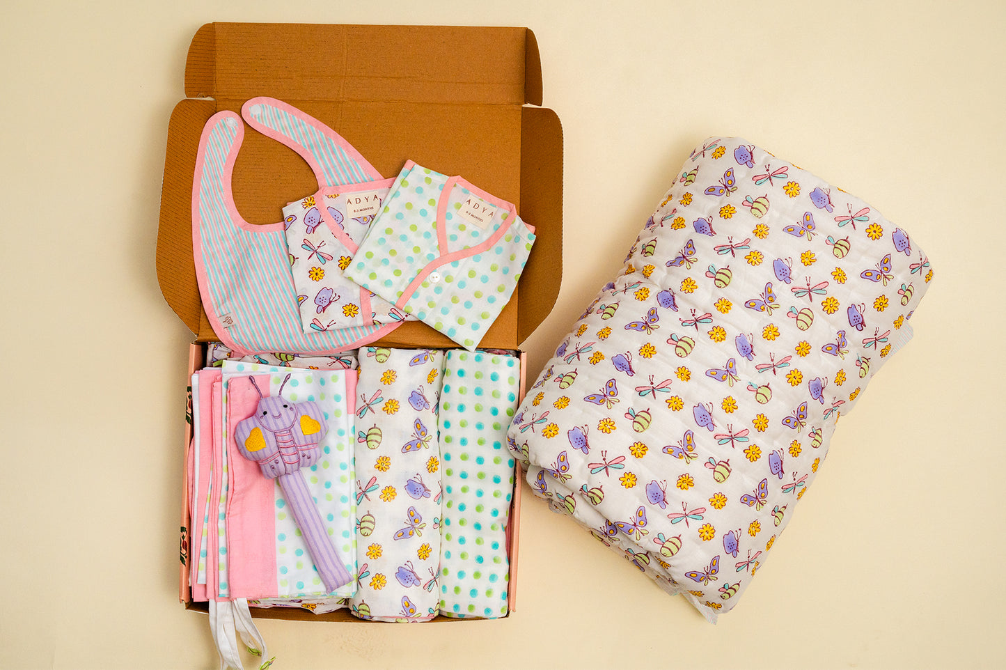 Butterfly New Born Complete Gifting Hamper